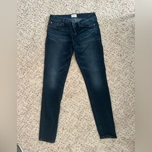 Hudson Jeans Women's Deep Indigo Skinny Jeans